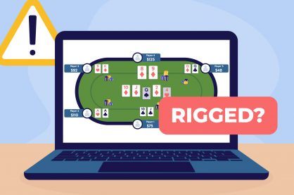 online poker rigged